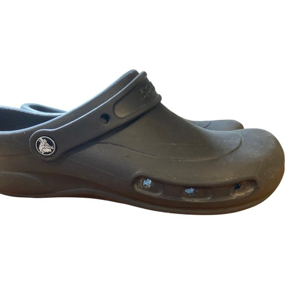 Crocs clogs sandals shoes black size 12 - Picture 5 of 7